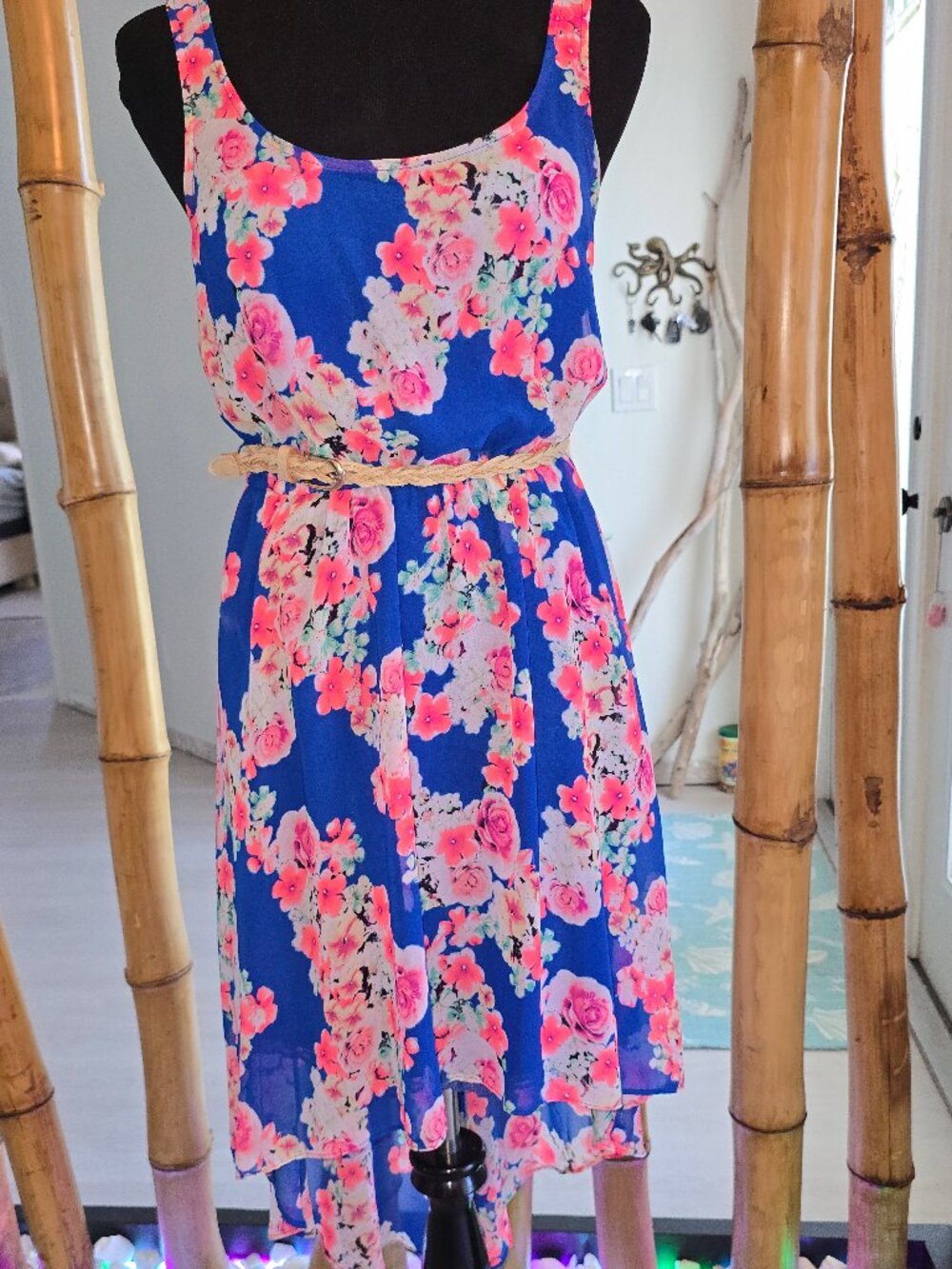 Candies high-low floral Dress